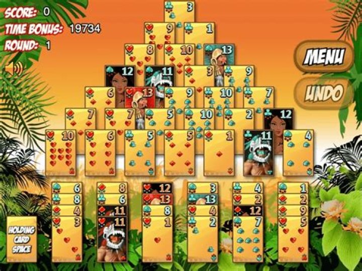 Solitario Pirámide Azteca - Juega gratis en línea en SolitaireParadise.com