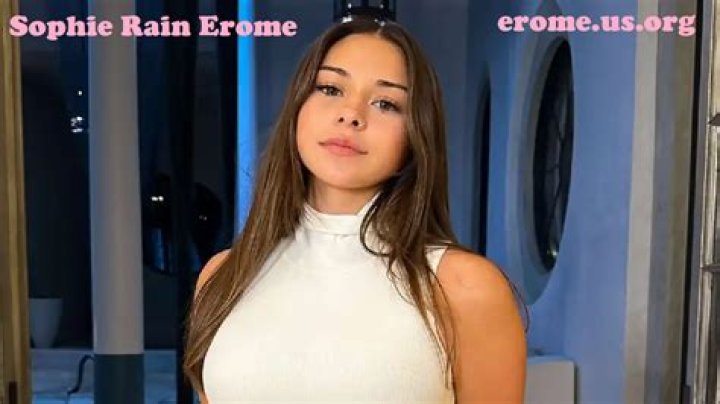Sophie Rain Erome: The Rising Star In The Entertainment Industry