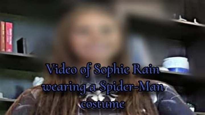 Sophie Rain: The New Face Of Spiderman