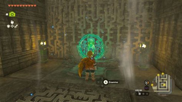 South Lomei Labyrinth, shrine location and walkthrough in Zelda: TOTK