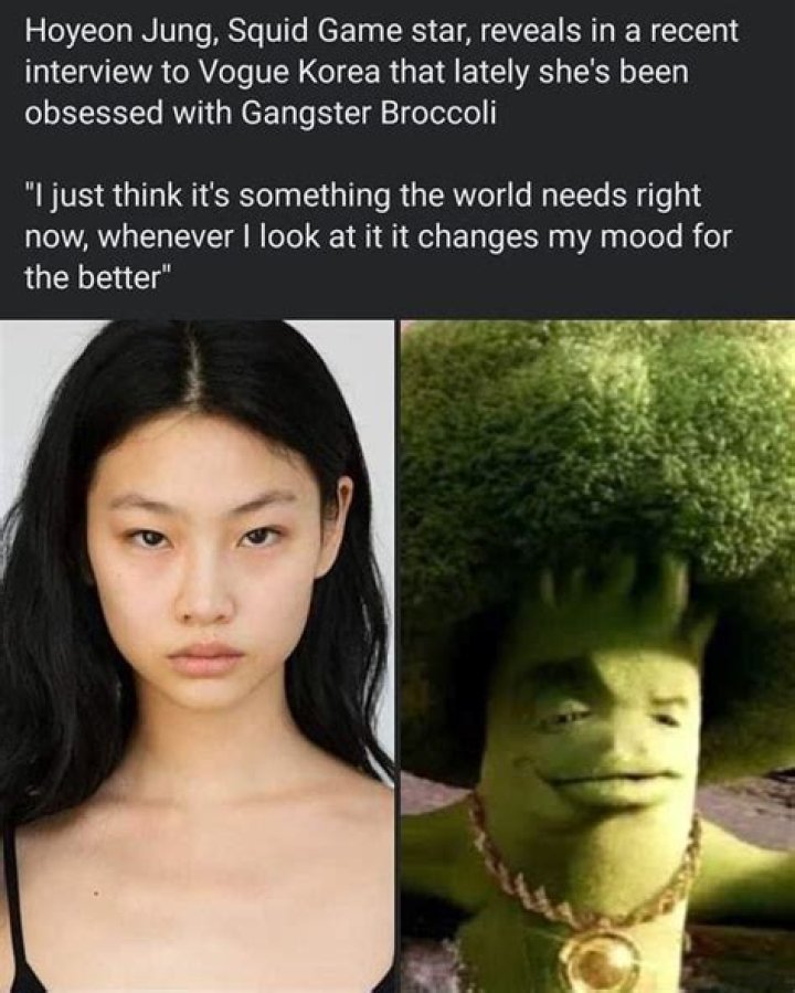 Squid Game's HoYeon Jung Vogue interview meme has the internet fooled
