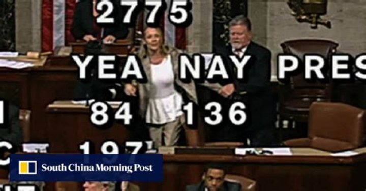 Stenographer held after Holy Spirit rant in US Congress