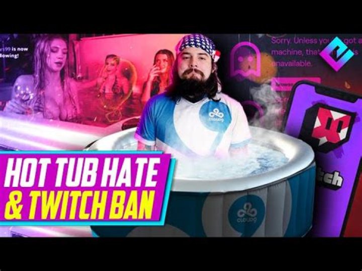 Streamers criticize Twitch over hot tub streams controversy