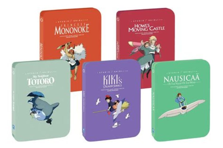 Studio Ghibli’s colorful Blu-ray steelbooks are discounted at Amazon