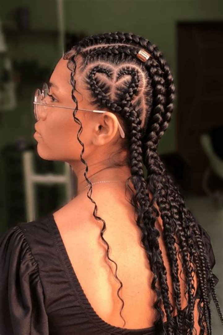 Stunning Heart Hairstyles For Black Hair: A Creative Twist On Elegance