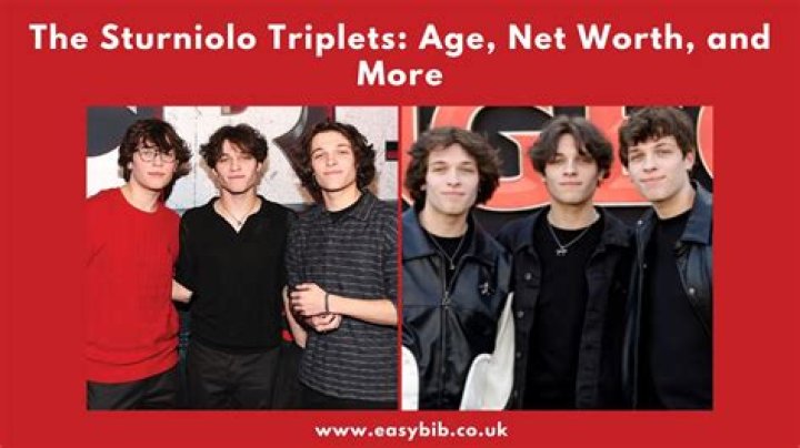 Sturniolo Triplets Net Worth 2024