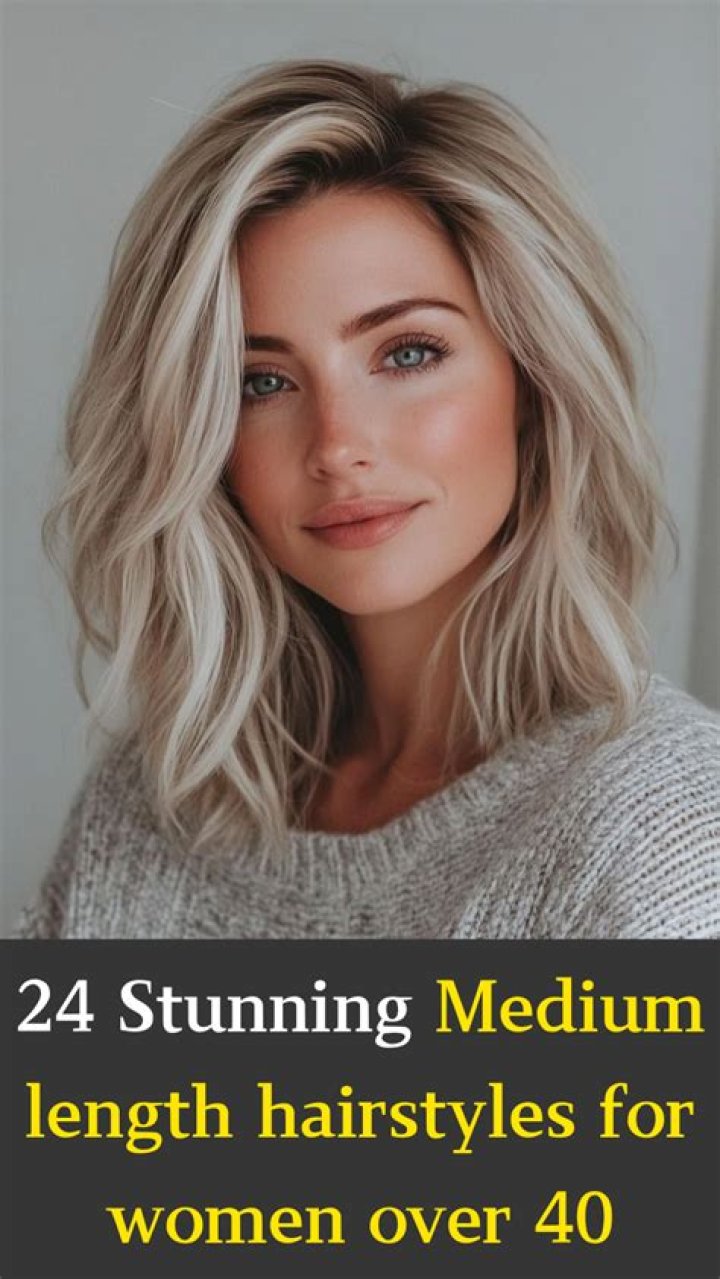 Stylish Haircuts For Women Over 40 With Thin Hair