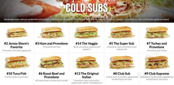 	SUBS LEAD MENU OFFERINGS	