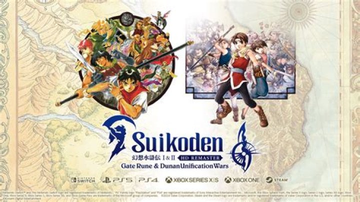 Suikoden 1 and 2 remasters coming to PC, Switch, PS4 and Xbox One in 2023