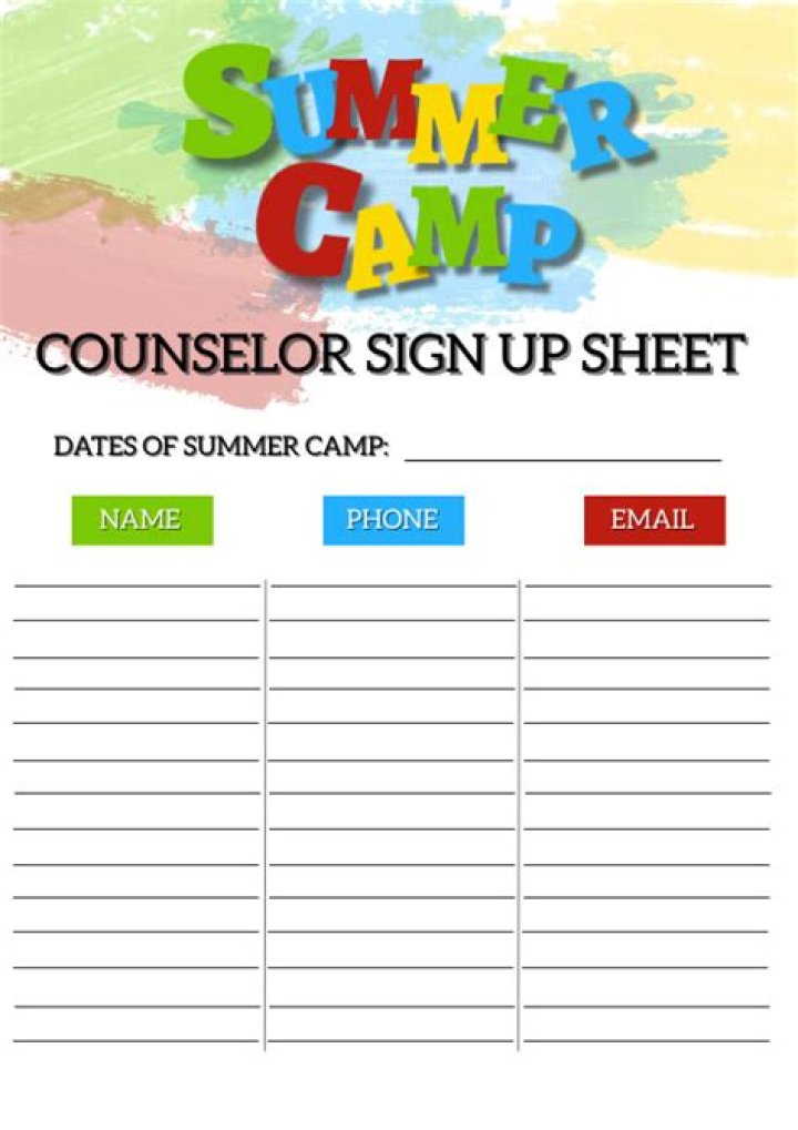 	Summer camp sign-up time in Boca	