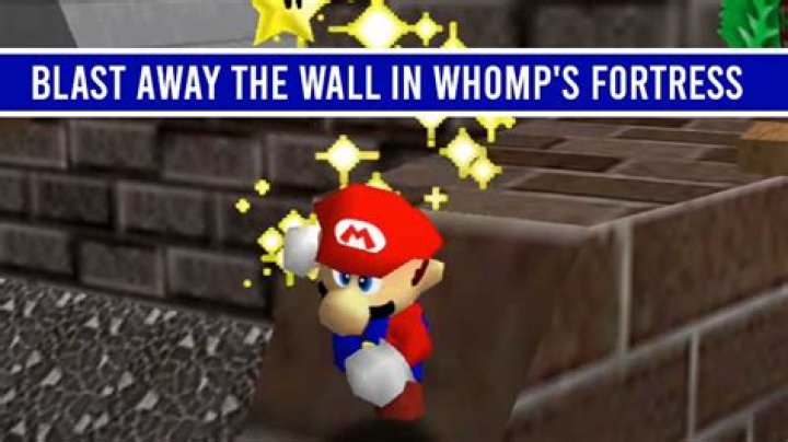 Super Mario 64: How to Blast Away the Wall in Whomp’s Fortress