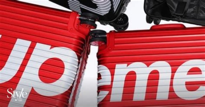 Supreme teases collaboration with luggage-brand giant Rimowa