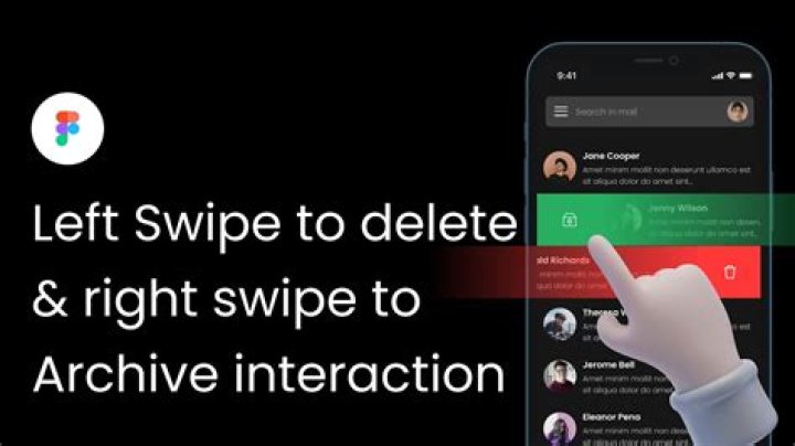 Swipe Right to Keep, Left to Delete