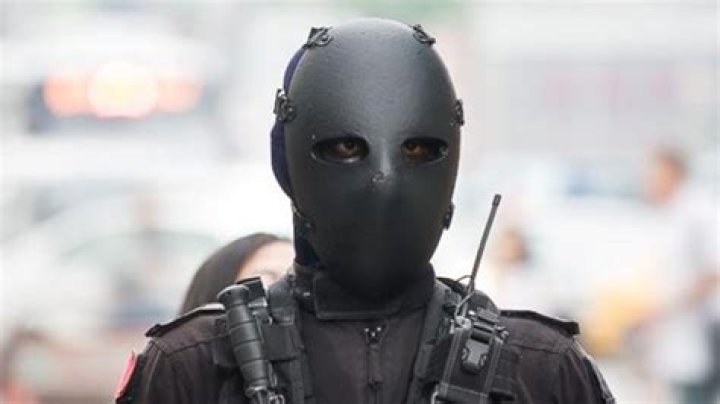Taiwanese soldiers wearing ballistic masks look like 'the cavalry from hell'
