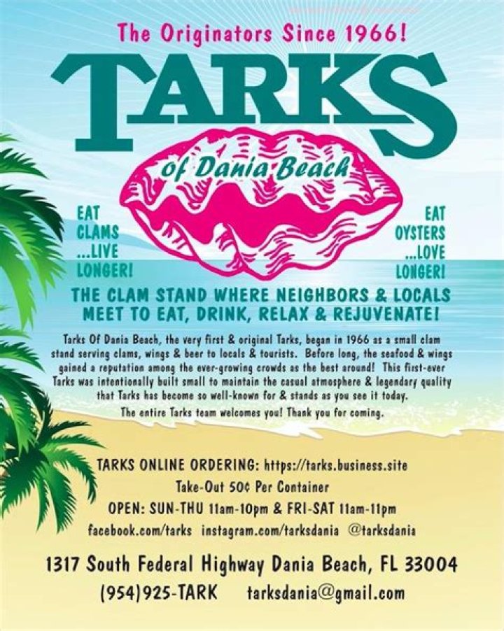 	TARKS/DANIA BEACH	