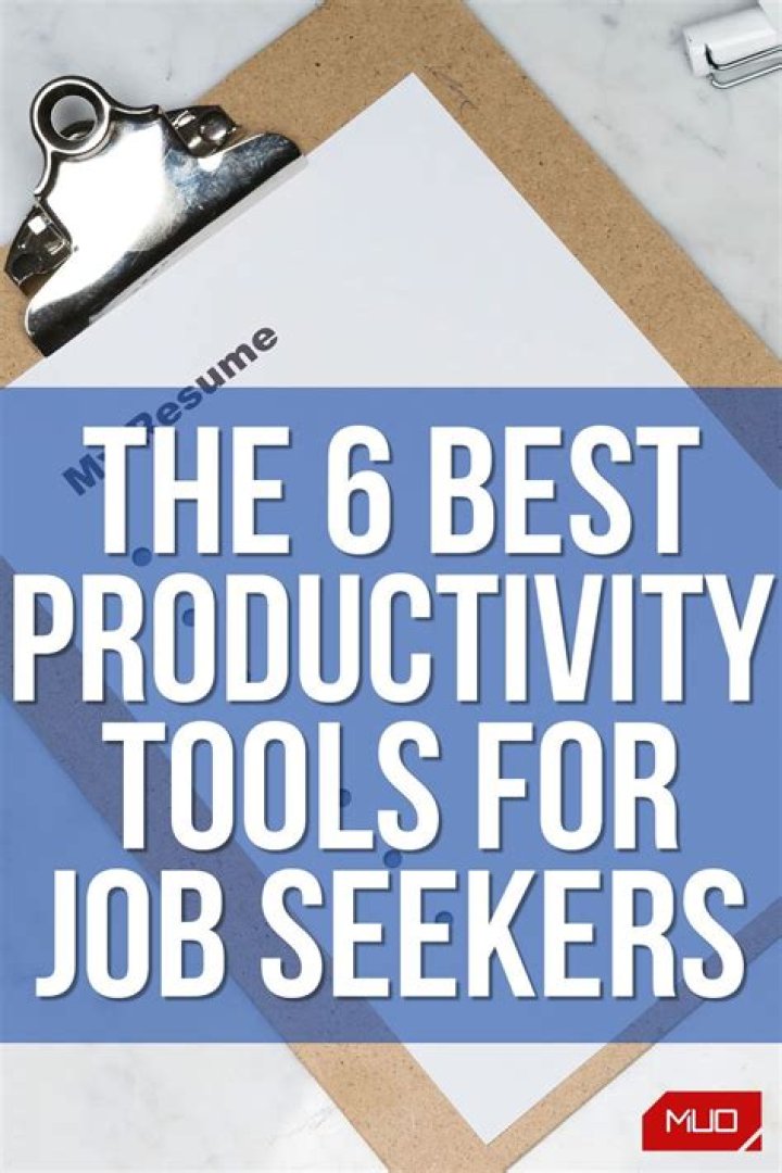 The 6 Best Productivity Tools for Job Seekers