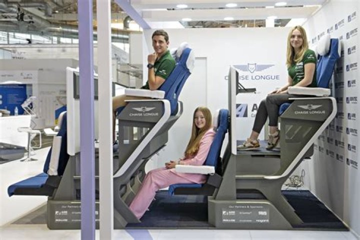 The double-decker airplane seat is back. Here’s what it looks like now