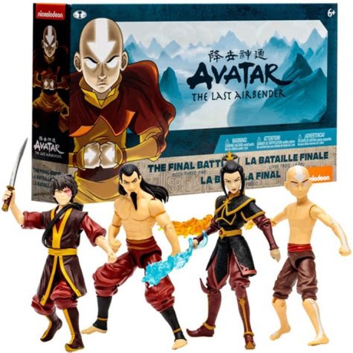 The Last Airbender with This Action Figure Four-Pack