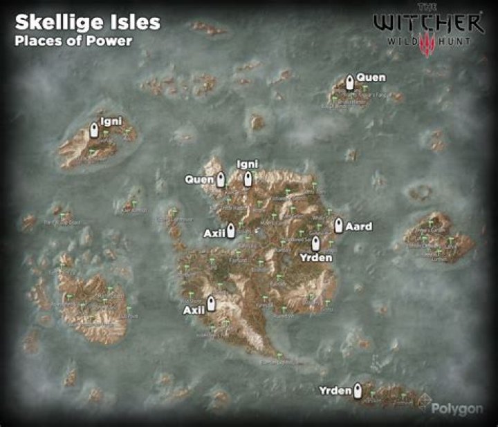 The Witcher 3: How to Find Places of Power in the Skellige Isles