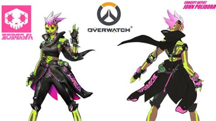 These spooky fan-made Overwatch skins bring Sombra back from the grave