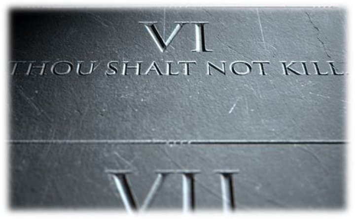 	Thou shalt not murder	