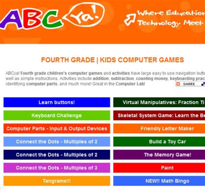 Thousands of educational & browser based games for kids
