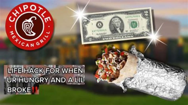 TikToker gets $2 burrito at Chipotle with viral restaurant hack
