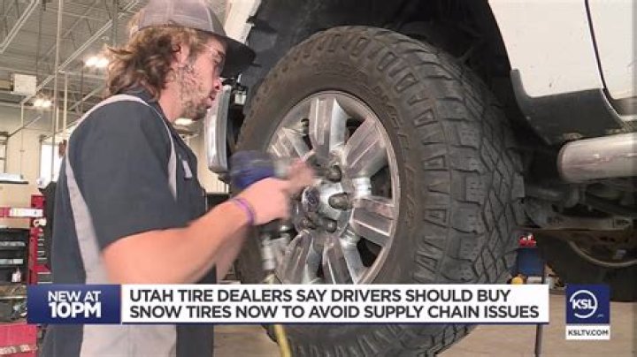 Tire shops feeling supply chain crunch for winter tires