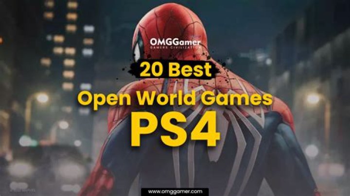 Top 20 Best Open World Games on PS4