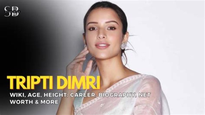 Tripti Dimri Wiki, Bio, Age, Height, Parents, Nationality, Early Life & Everything We Know
