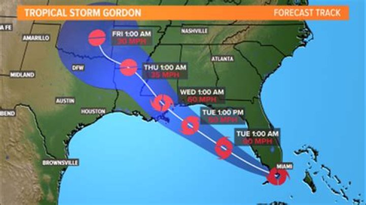 	TROPICAL STORM GORDON RECALLED	