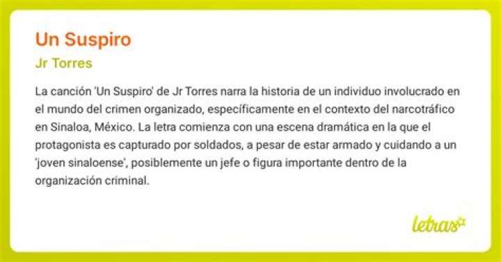 Un Suspiro Letras - Un Suspiro Traducciones