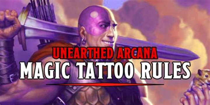 Unearthed Arcana - Spells & Magic Tattoos: New Unearthed Arcana