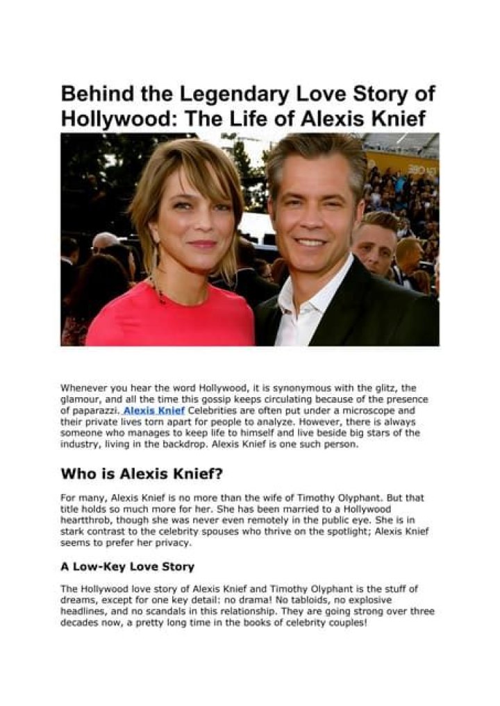 Unveiling The Life Of Alexis Knief: A Journey Through Love And Accomplishments