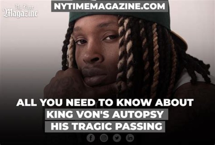 Unveiling The Truth: The King Von Autopsy Photo