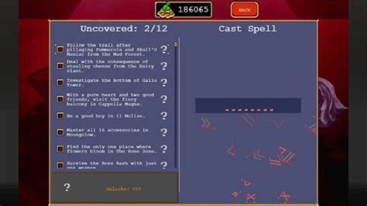 Vampire Survivors: All cheat codes, Forbidden Scrolls of Morbane guide