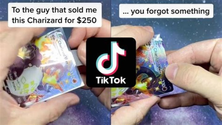 Viral Pokemon TikTok shows off insane Rainbow Charizard card and how they got it