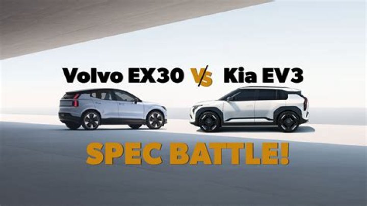 Volvo EX30 VS Tesla Model 3 Comparison Difference