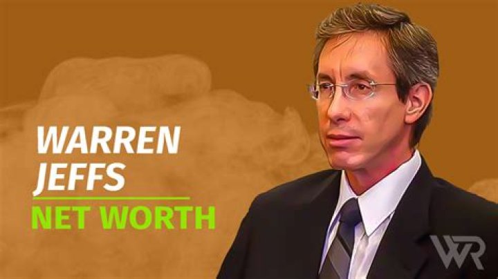 Warren Jeffs Net Worth 2024