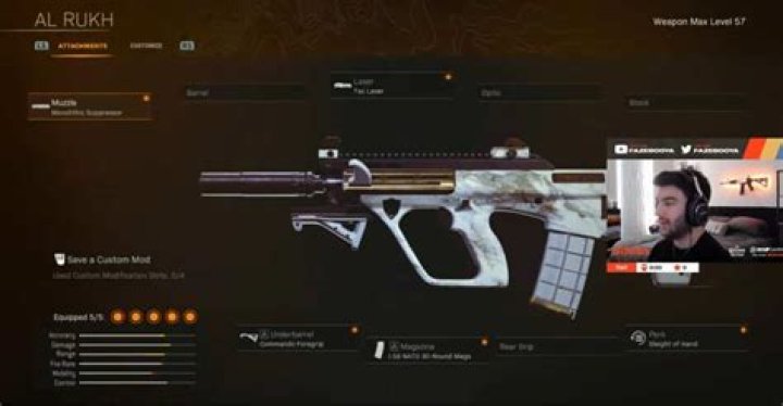 Warzone demon Booya breaks out new MW AUG loadout to dominate Rebirth