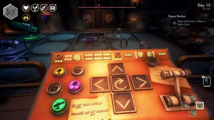 We Happy Few: How to Solve the Switches Puzzle