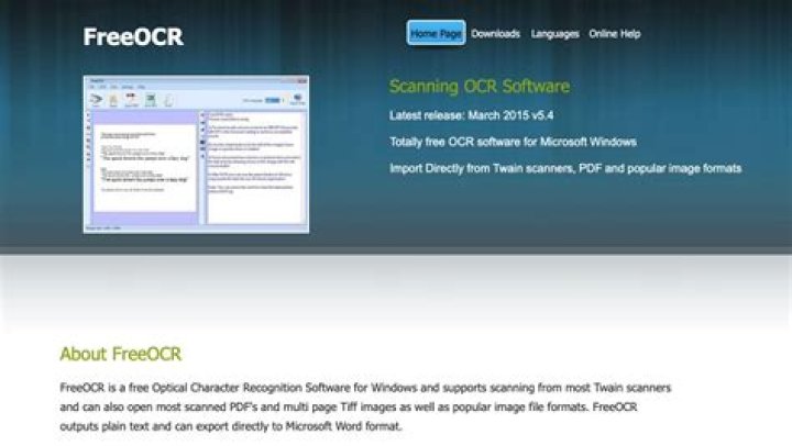What's The Best Free OCR or ICR Program For Manuscript Transcription?