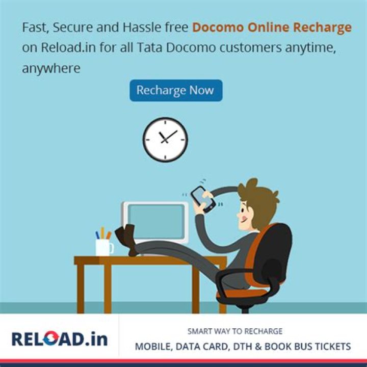 What is the free recharge trick of Tata Docomo?