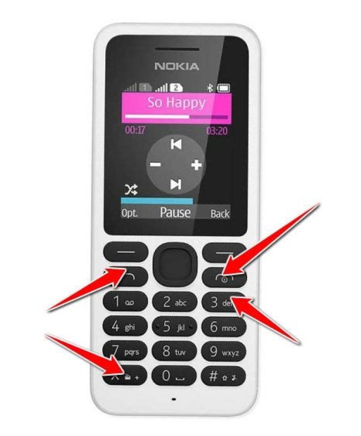What is the security code for the Nokia C3?