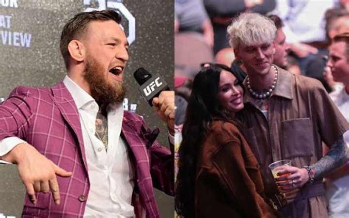When the UFC star's allegedly inappropriate DMs lead to infamous red-carpet altercation with rapper MGK