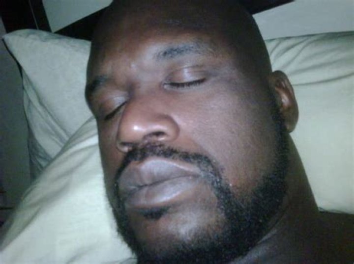 Where did the Shaquille O'Neal sleeping meme come from?
