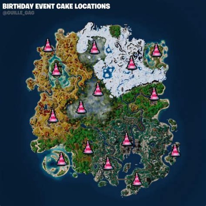 Where to Find Birthday Presents in Fortnite
