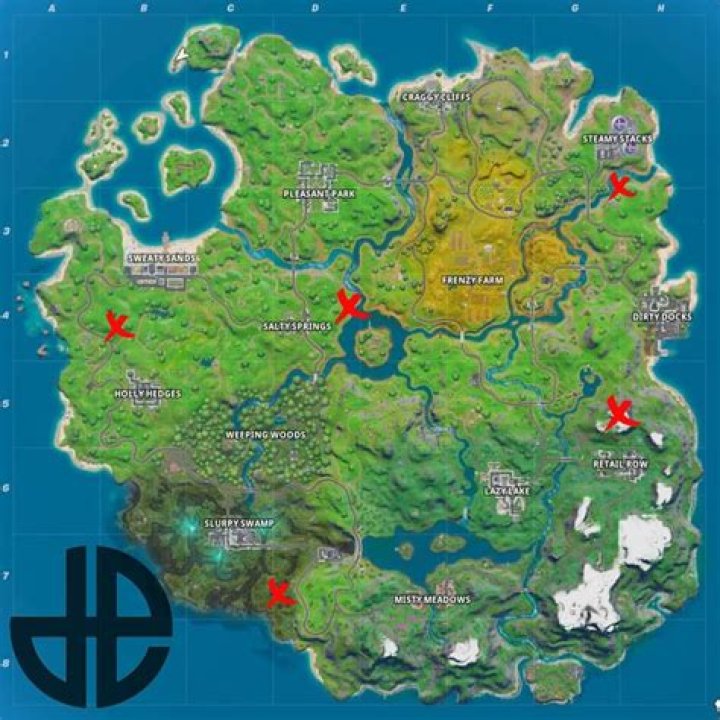 Where to find Tie Fighter crash sites in Fortnite X Star Wars
