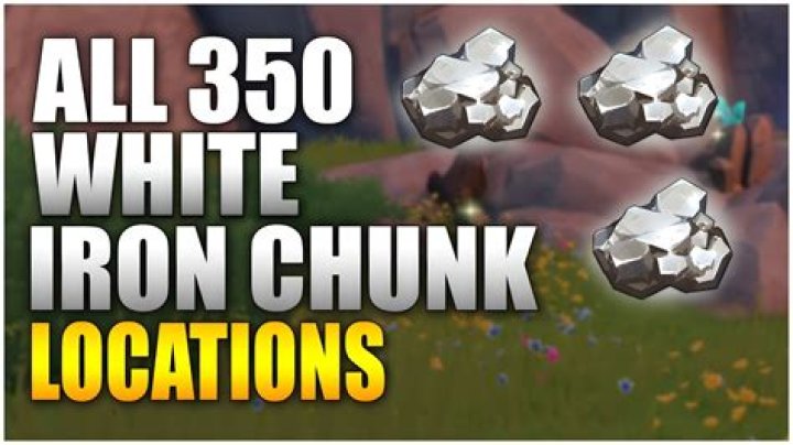Where to Find White Iron Chunks in Genshin Impact?