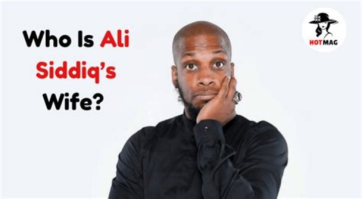 Who Is Ali Siddiq's Wife? A Deep Dive Into Their Relationship